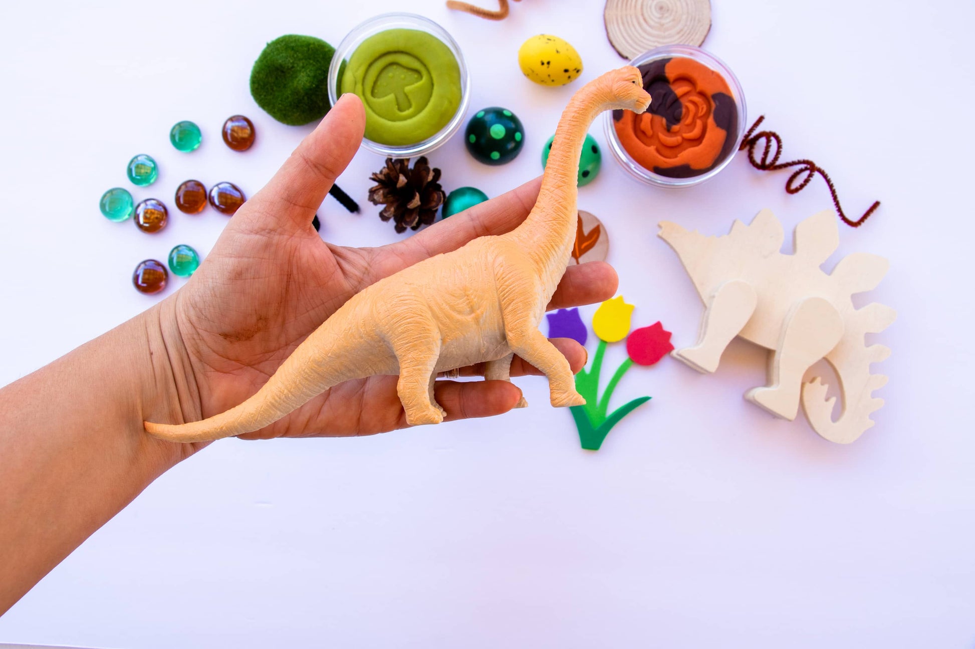 Dinosaur Explorer Playdough Sensory Kit Homemade Play Dough Play Doh  Sensory Kit Sensory Play Kit for Kids Dinosaur Toy Dinosaur Gift 