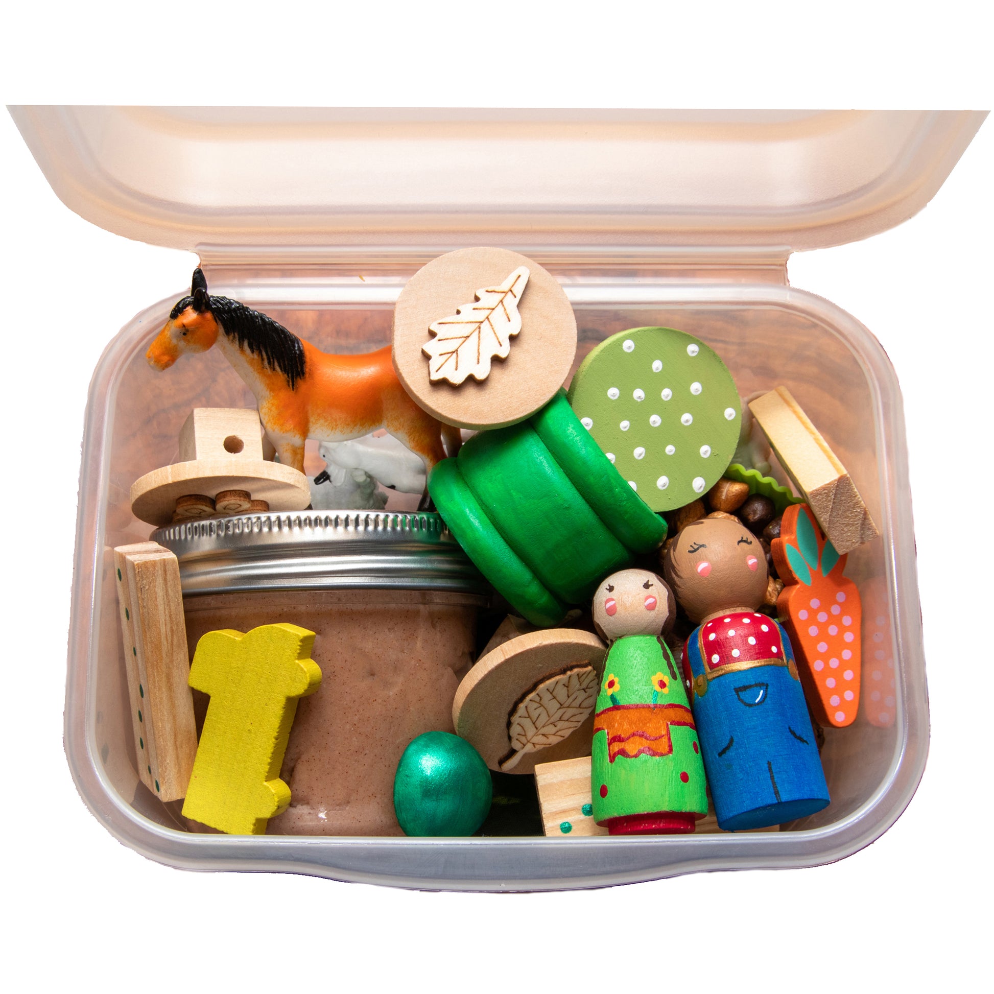 Christmas construction Sensory Kit, Christmas sensory bin, montessori